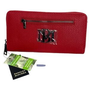 Badgley Mischka Full Size Multiple Pocket Card Slots Wallet in  Wine, NEW